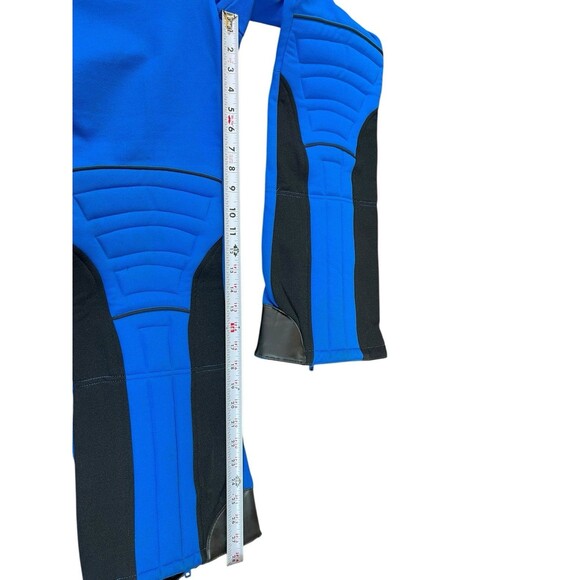 VTG 80s Profile Men’s Size 28 Blue Black Ski Pants Hong Kong Nylon Wool Stirrups - Picture 12 of 16